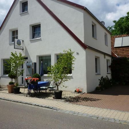 Gasthaus - Pension Am Buchberg Monchsdeggingen 外观 照片